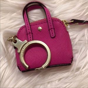 💄SOLD💄Kate spade mini pink maise Key fob
